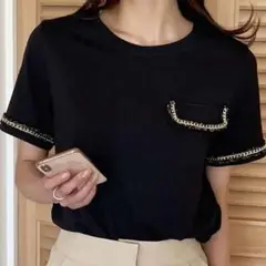 SHIEN DAZY ポケットパッチ　半袖Tシャツ