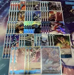 青ドフラミンゴ　デッキ　ワンピースカード