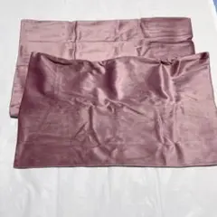 枕カバー 約30x50cm ベルベット ブラッシュピンク 2枚 クッション
