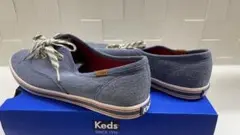 Keds ダークブルー スリッポン