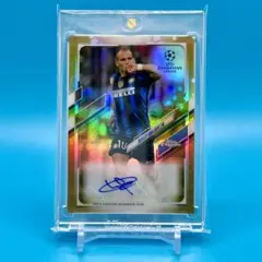 Topps Chrome Sneijder スナイデル 直筆サインカード Yahoo!オークション -「ヴェスレイ・スナイデル」(シングル
