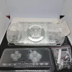 psp2000 本体 シェル スケルトンブルー