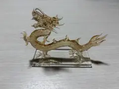 龍　ガラス　置物