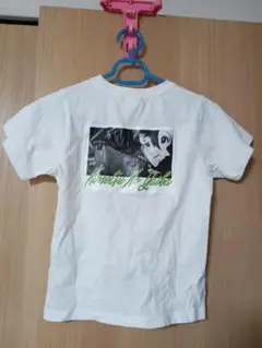 【子ども服】鬼滅の刃　鬼殺隊　刺繍アニメプリント Tシャツ ホワイト120サイズ