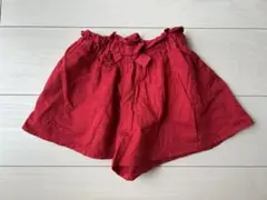 SLAP SLIPフリルウエスト ハーフパンツ 100