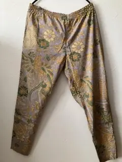 ヴィンテージ古着＊オールドバティックパンツ　ユニセックス