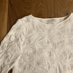 NOMBRE IMPAIR コットンシャツ ホワイト