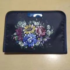 お薬手帳カバー ペイント花柄B