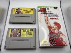 スーパーファミコンソフト テレビアニメ・スラムダンク 3本セット まとめ売り