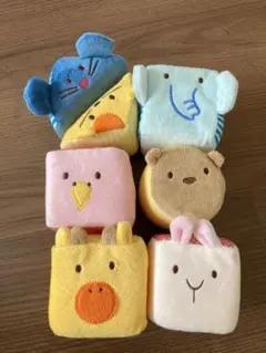 エド・インター　ふわふわトーイ　ふわふわアニマルブロック