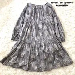 ✨２４AW セブンテンバイミホカワヒト リバティプリントティアードワンピース