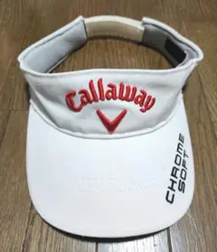 【美品】Callaway Chrome Soft バイザー