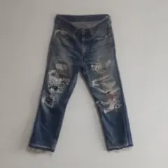 アンダーカバー クラストパンツ　78デニム　サイズ2 アンダーカバー クラストパンツ 78デニム サイズ2