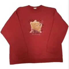 disny store スウェット プーさん　90s