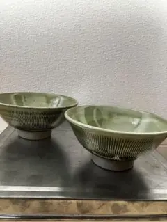 小鹿田焼 坂本茂木 ご飯茶碗 民藝