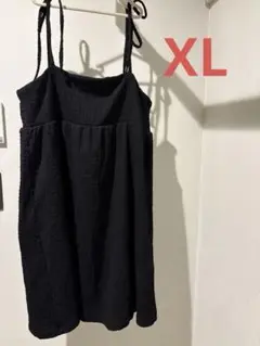 ブラックキャミワンピース