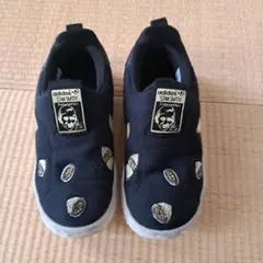 adidas Stan Smith キッズシューズ ネイビー