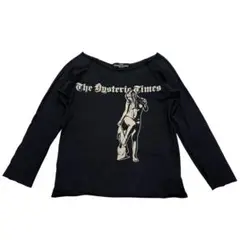 美品 Hysteric Glamour 長袖 カットソー ロンT ヒスガール
