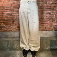 usa古着 LANDS'END チノパン w37トラディショナル ランズエンド