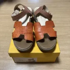 Hills Avenue ヒルズアベニュー　サンダル　オレンジ 23cm