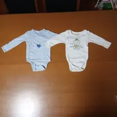 ロンパース　60　babyGAP H&M　3-6months 2点セット