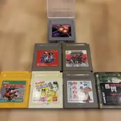 ゲームボーイソフトコレクション　7本セット　まとめうり