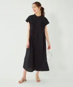 グリーンレーベルリラクシング ＊ INDIA ピンタック ワンピース
