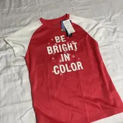 吸汗速乾Tシャツ 160㎝　ピンク/白