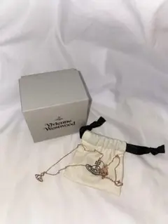 ヴィヴィアンウエストウッド ピンクゴールド ネックレス