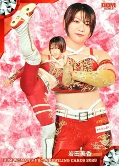 岩田美香 レギュラーカード BBM 2023 女子プロレス センダイガールズ