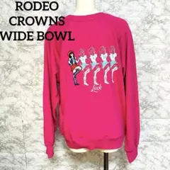 美品⭐️RODEO CROWNS WIDE BOWL フリーサイズトレーナー