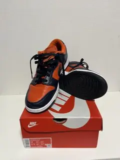 Nike Dunk Low オレンジ/ネイビー 10