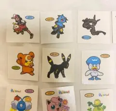 ポケモンパンシール　20枚バラセット　種類別