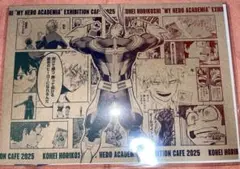 ヒロアカ 原画展 カフェ 特典 緑谷出久 爆豪勝己 オールマイト