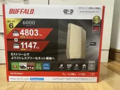 BUFFALO WSR-6000AXP-CG ルーター　使用回数極小