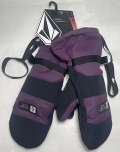 Volcom 紫黒 ミトングローブ