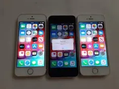 iPhone5s　3台セット　ジャンク