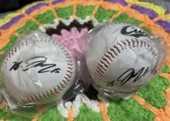 黒田博樹 サインボール 2個セット広島カープ 記念ボール カープグッズ 希少品