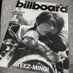 ATEEZ billboard Magazine 雑誌 表紙 ミンギ