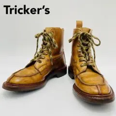 Tricker's ブーツ Uチップ 4-5 ブラウン レディース