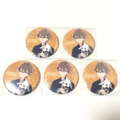 わんだふるぷりきゅあ　 兎山悟&大福　 夏めくわんだふる　缶バッジ