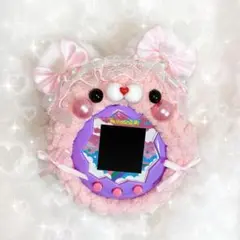 たまごっち　パラダイス　ねこちゃん　ヘッドドレス付き　カバー　ケース