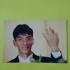 井原正巳 サッカー 日本代表 マリノス  生写真 写真 ブロマイド プロマイド