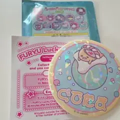 ネオナツマツリII 缶バッチ ぐでたま　抽選券つき