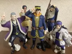 ゴールデンカムイ　フィギュア　5体セット　箱なし