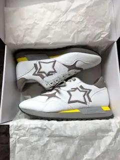 新品未使用品 Atlantic Stars ホワイト スニーカー 44 イタリア