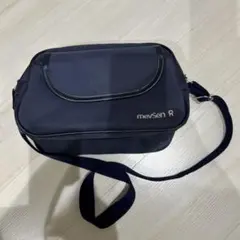 mevSen ネイビー ショルダーバッグ