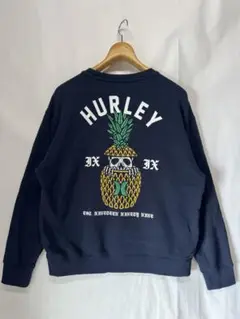 ハーレー Harley バックビッグプリント スカル コットン トレーナー S