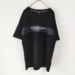〈ランニューヨーク〉半袖Ｔシャツ　黒　ゆったり　乾きやすい　メンズ　М