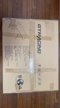 GTRACING ゲーミングデスク パソコンデスク　ブラック&レッド